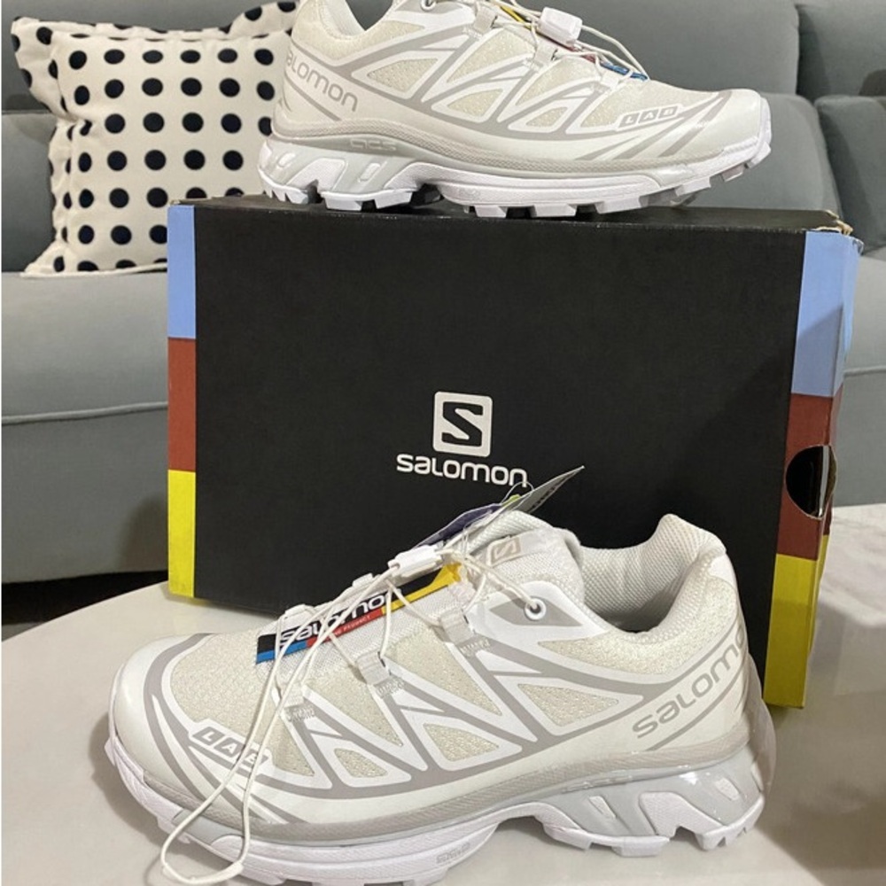 Salomon xt 6 white sneakers - Picture 2 of 5